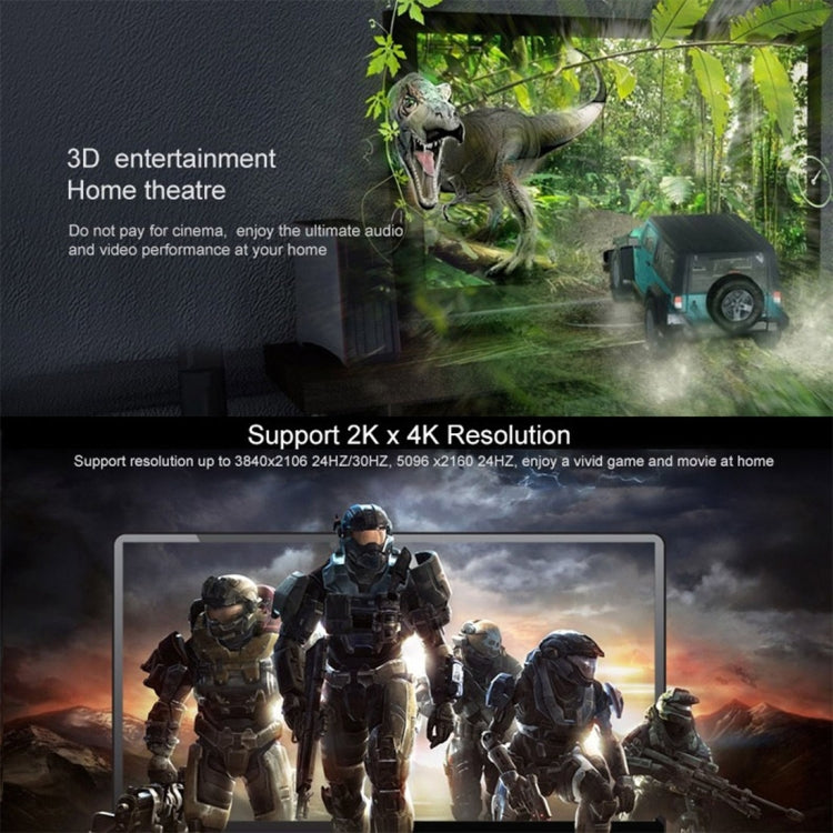 Câble HDMI 2.0 plat 1m 4K 18 Gbps pour PC et Gaming