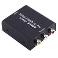 Convertisseur de signal vidéo composite mini HDMI vers AV/CVBS, Mini HDMI to AV / CVBS