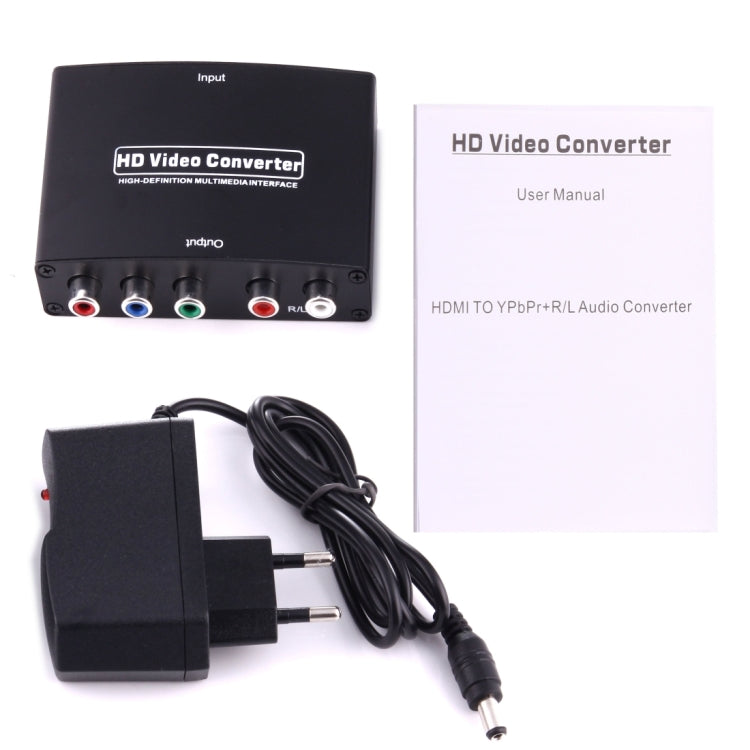 Adaptateur vidéo 1080P HD HDMI vers YPbPr pour Gaming