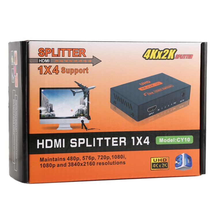 Répartiteur HDMI CY10 UHD 4K : Idéal pour PC Gaming
