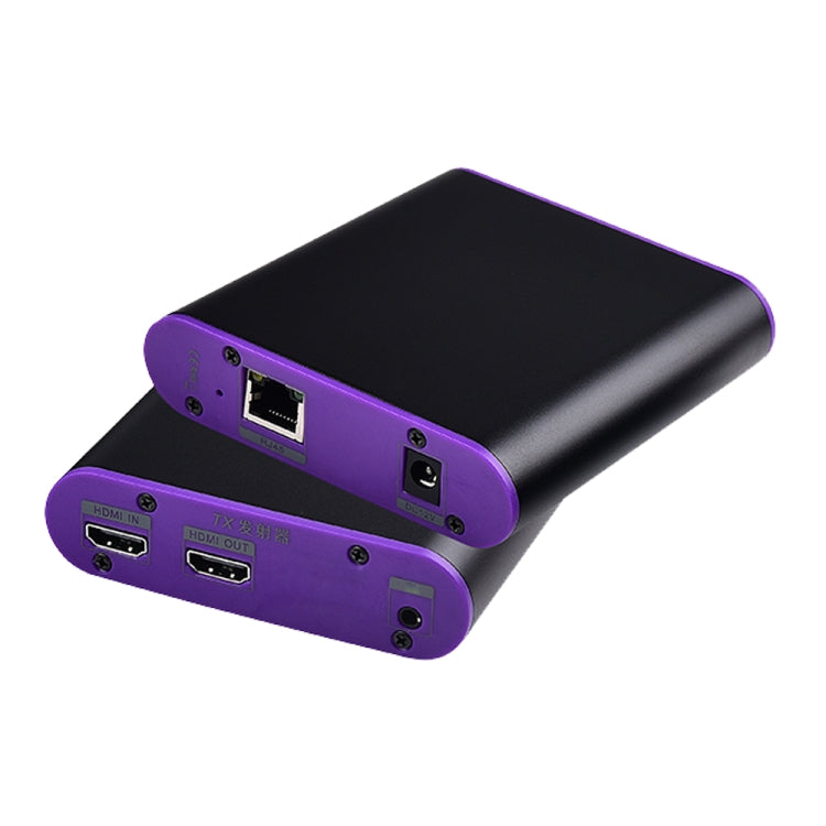 Extension HDMI CAT871 (récepteur et émetteur) sur câble CAT5e/CAT6 avec IR, distance de transmission : 120 m, CAT871