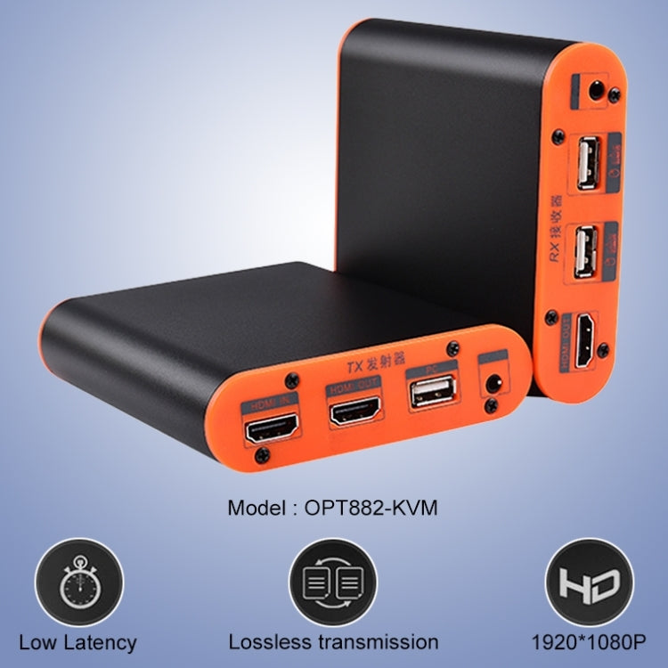 Extension HDMI OPT882-KVM : Transmission 20 km pour PC
