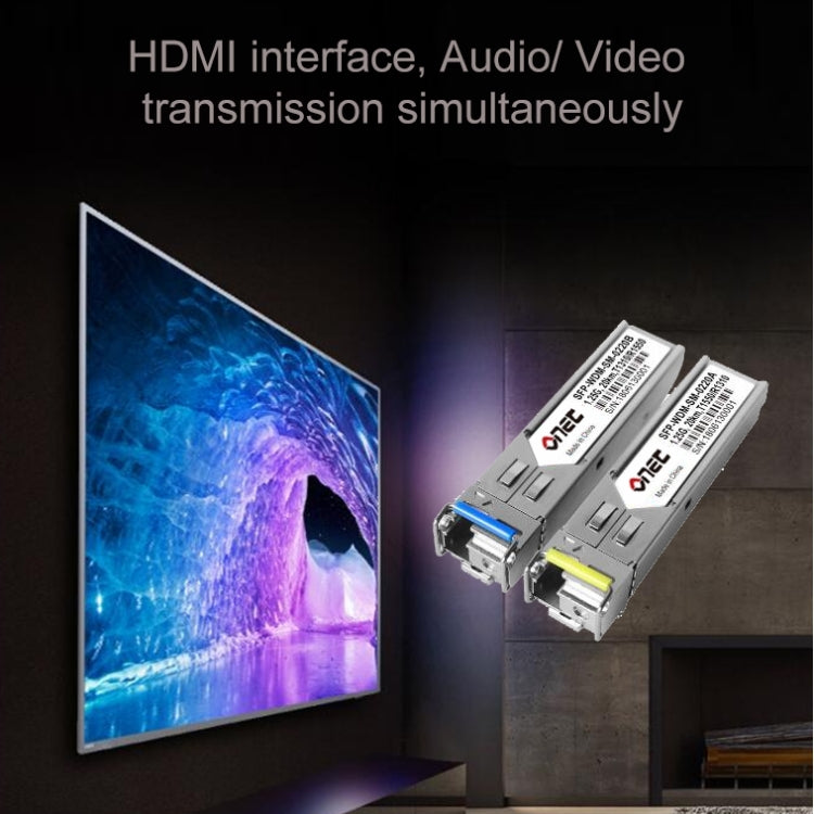 Extension HDMI OPT882-KVM : Transmission 20 km pour PC