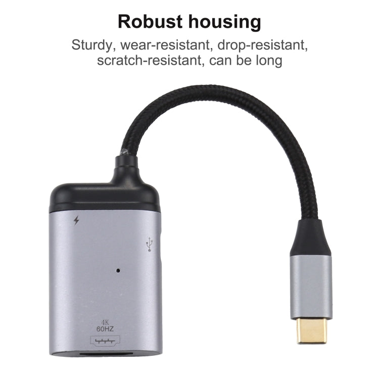 Câble USB-C vers HDMI 4K 60 Hz pour PC Gaming