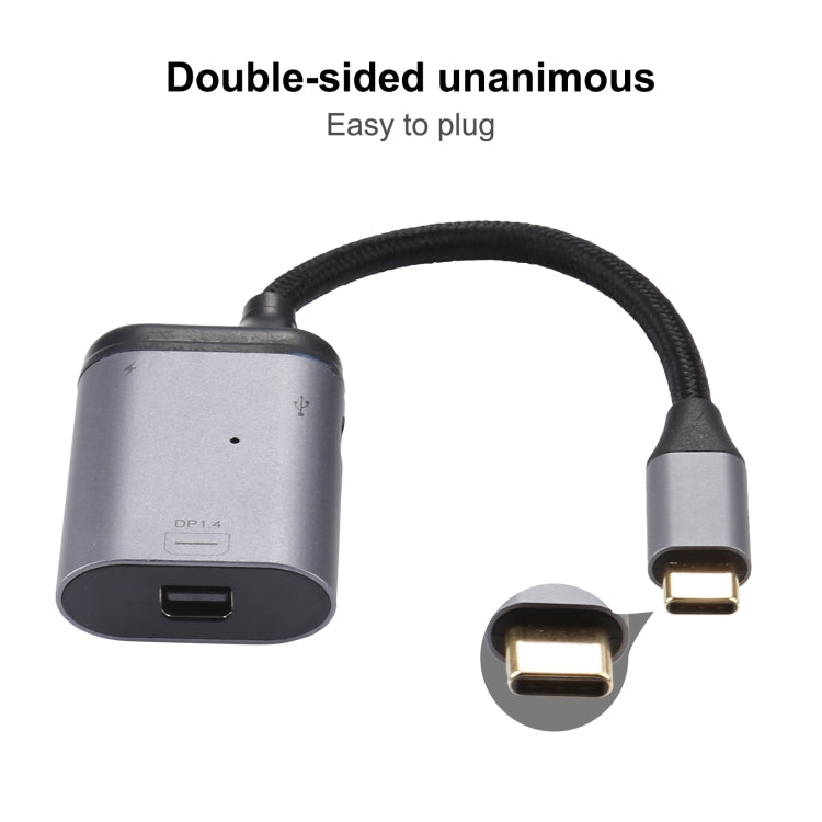 Câble USB-C vers Mini DisplayPort 4K pour PC Gaming