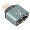 Gold Plated Mini HDMI Male to HDMI Female Head Adapter, Mini HDMI Male to HDMI Female