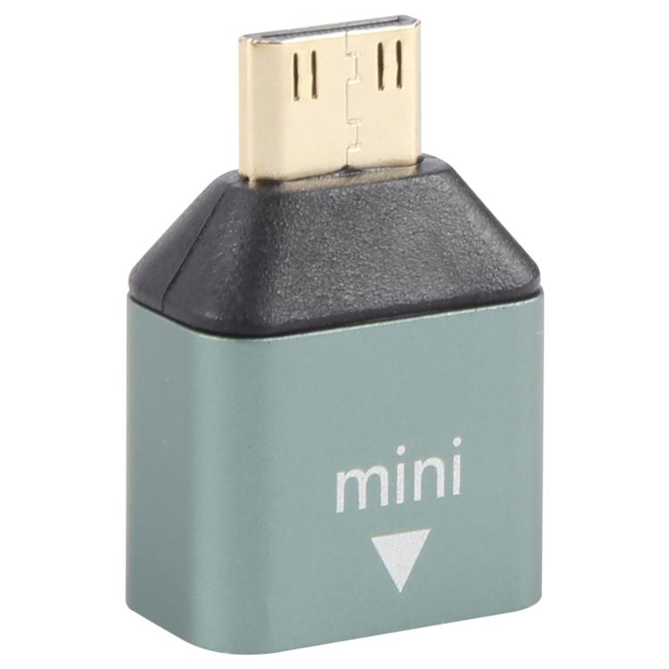 Gold Plated Mini HDMI Male to HDMI Female Head Adapter, Mini HDMI Male to HDMI Female