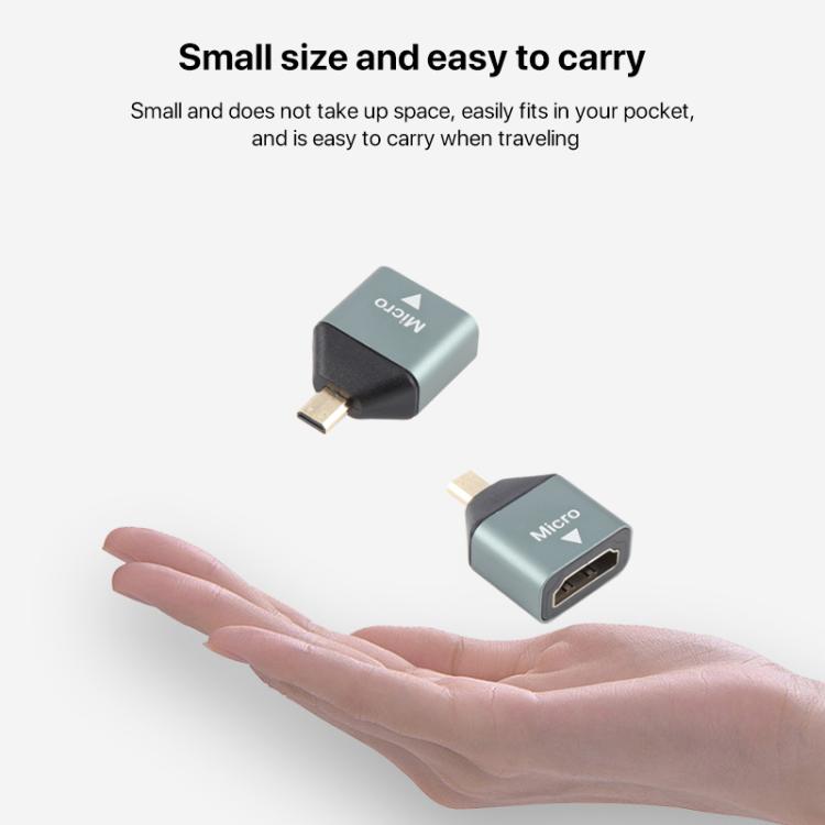 Gold Plated Mini HDMI Male to HDMI Female, Micro HDMI Male to HDMI Female Head Adapter