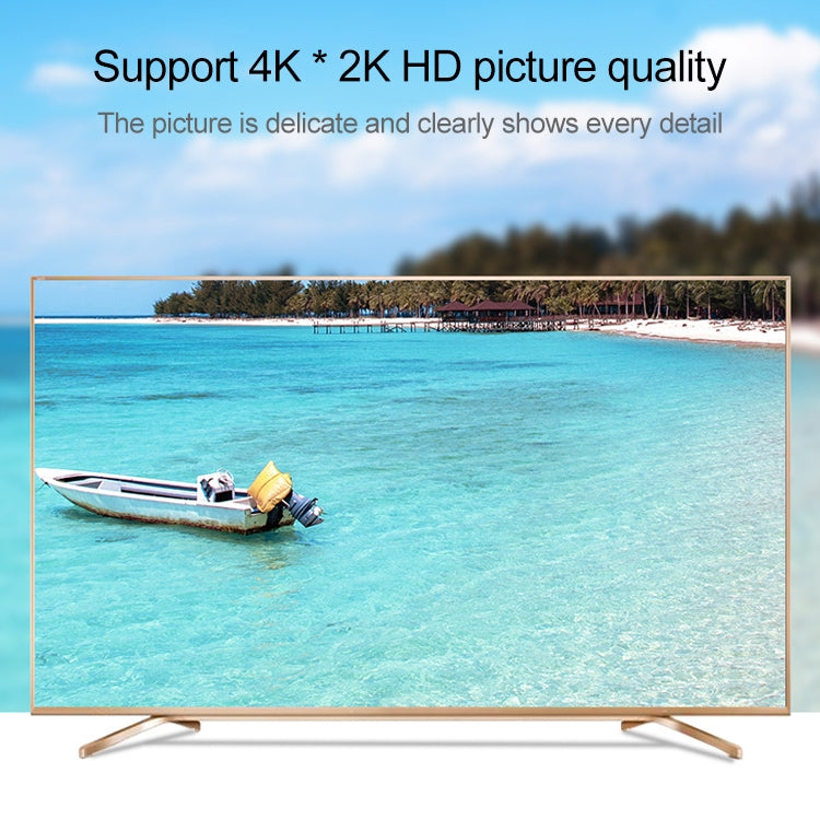 Mini HDMI 1x2 Splitter Amplifier, supports 3D and 4K x 2K