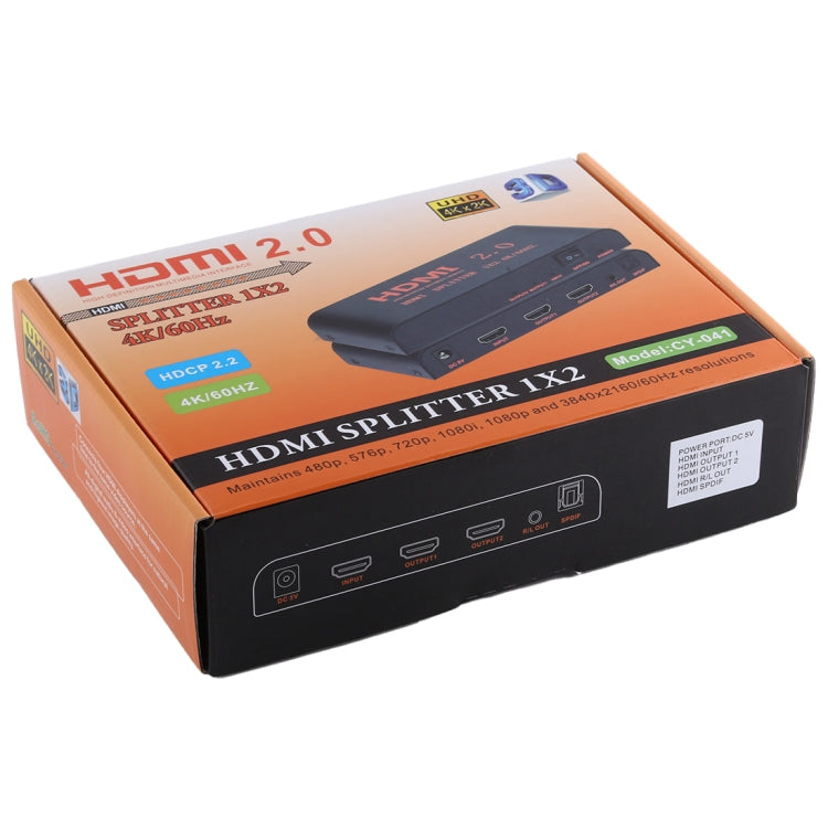 Répartiteur HDMI 2.0 4K/60 Hz pour PC Gaming - CY-041