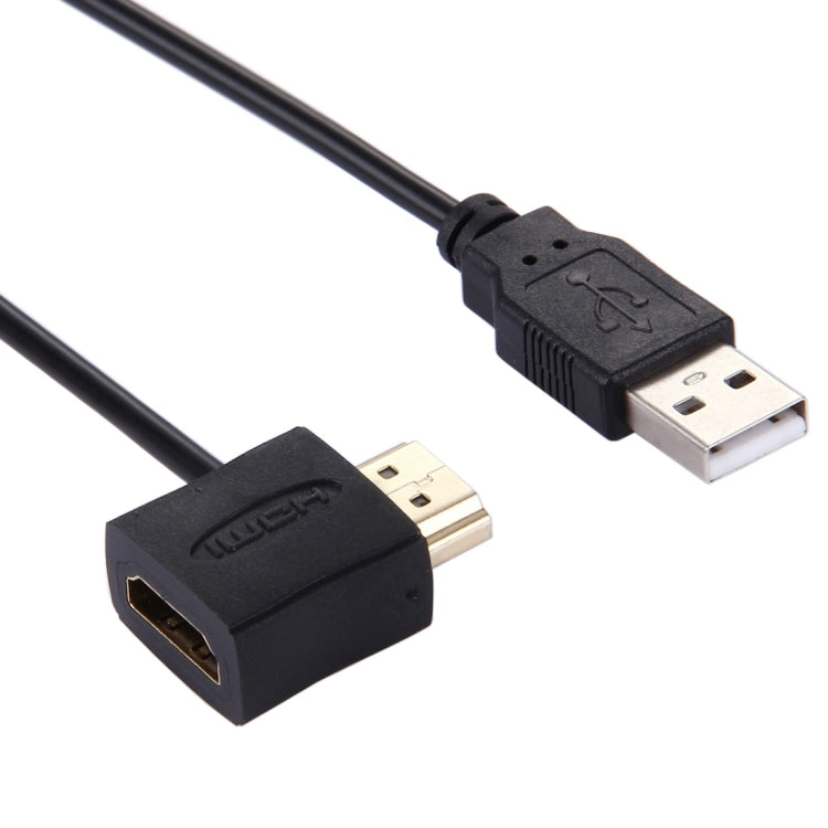 Adaptateur HDMI vers USB 2.0 - Câble 50 cm pour PC Gaming