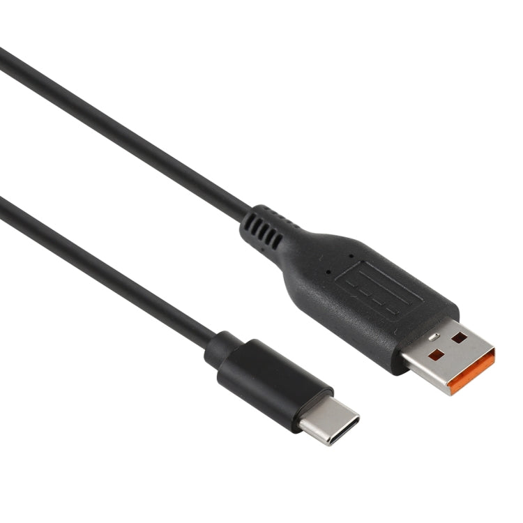 Yoga 3 Interface to Type-C/USB-C Male AC Adapter Charger Cable for Lenovo Yoga 3, Length: About 1.8m