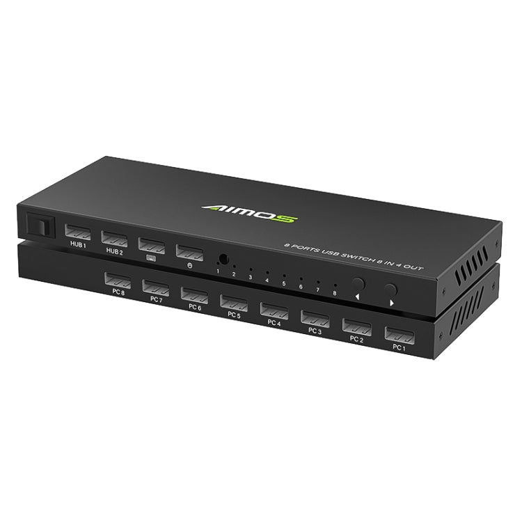 AIMOS AM-KM804 USB 8-in 4-out, AM-KM804