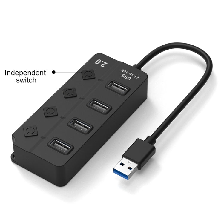 Répartiteur USB 3.0 Onten 5301 pour PC avec interrupteur