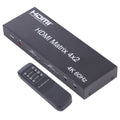 Commutateur HDMI 4x2 avec télécommande - Accessoire Gaming
