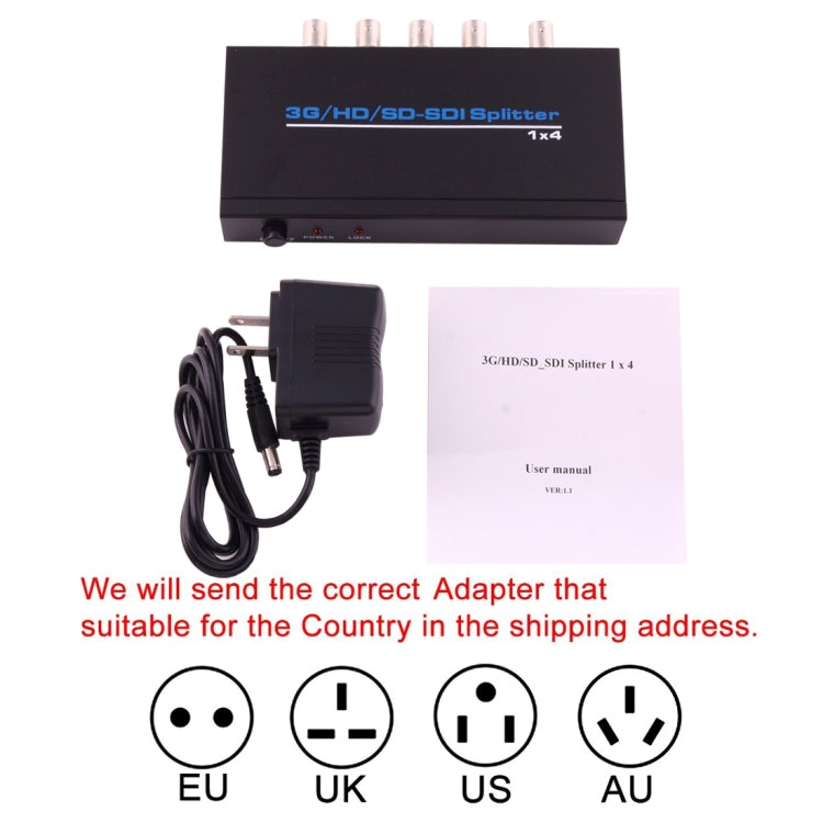 Adaptateur vidéo NEWKENG S114 SDI 1x4 pour PC Gaming
