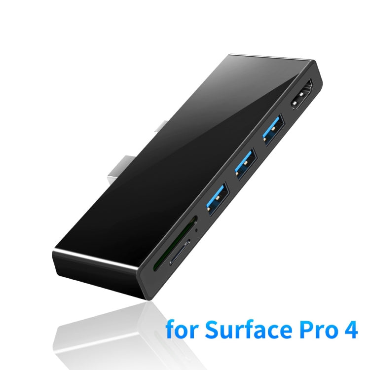 HUB 4K ROCKETEK SK-S4H : USB 3.0, HDMI, Lecteur SD/TF
