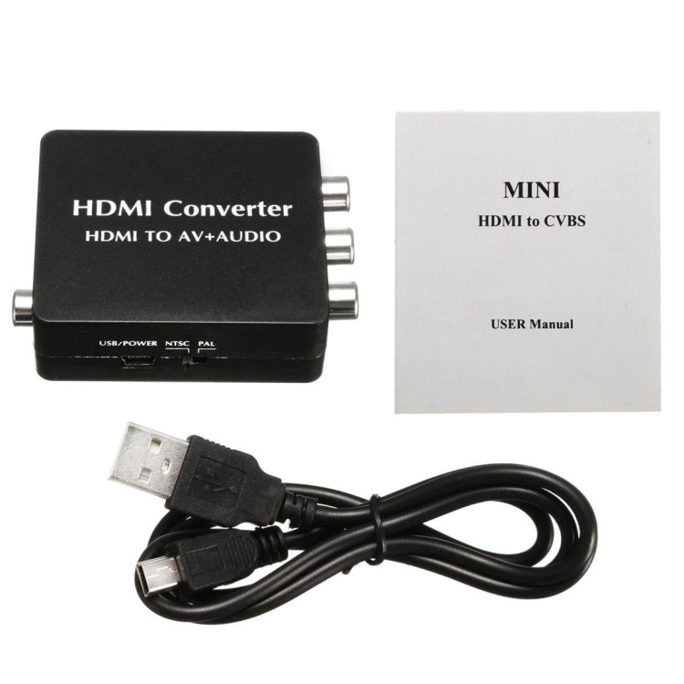 Adaptateur HDMI vers RCA pour Gaming et TV - Audio et Vidéo