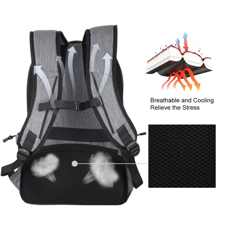 Sac à dos solaire portable pour PC avec sortie USB 2.1A