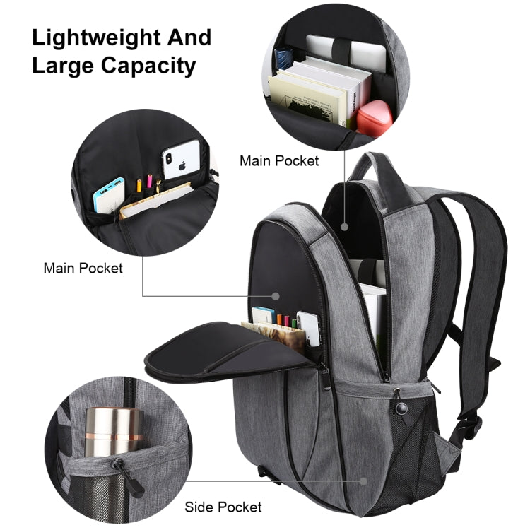 Sac à dos solaire portable pour PC avec sortie USB 2.1A