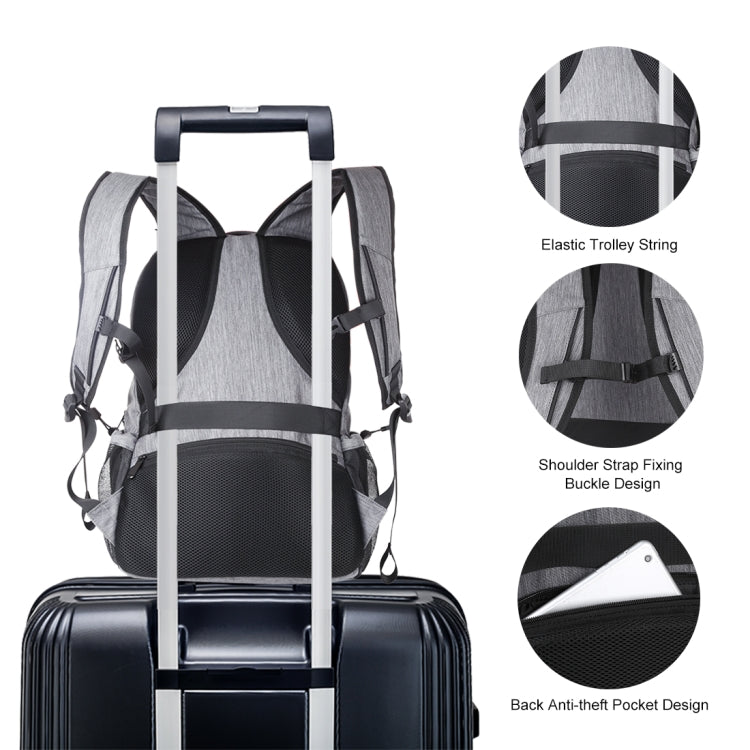 Sac à dos solaire portable pour PC avec sortie USB 2.1A