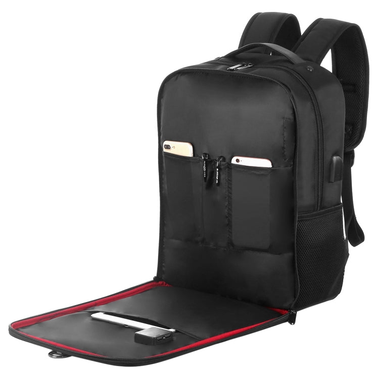 HAWEEL 14W Solar Panel Laptop Backpack with Handle and USB 5V/2.1A Max Charging Port, 14W Backpack 2
