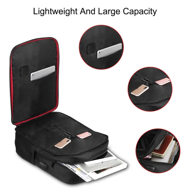 HAWEEL 14W Solar Panel Laptop Backpack with Handle and USB 5V/2.1A Max Charging Port, 14W Backpack 2