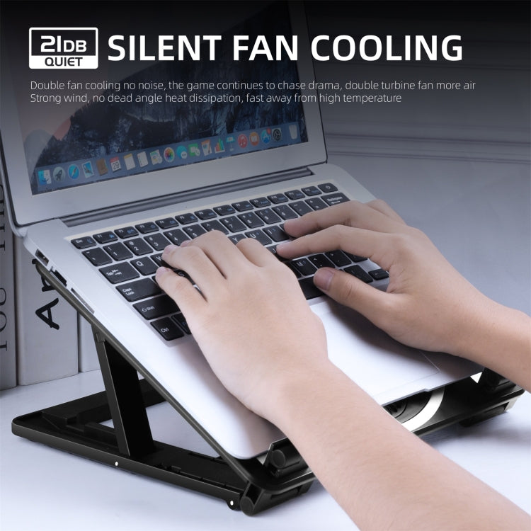 HAWEEL Gaming RGB Laptop Cooler Desktop Stand