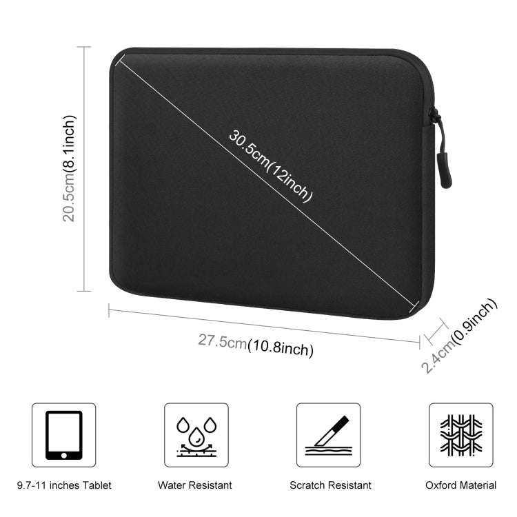 HAWEEL 11-inch Tablet Sleeve Zipper Bag for 9.7-11.0 inch Tablets, For 9.7-11.0 inch Tablets