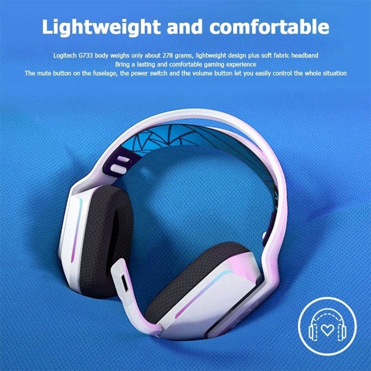 Casque gaming sans fil Logitech G733 LIGHTSPEED RVB