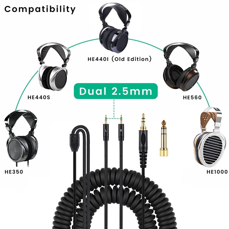 Câble Audio Gaming ZS0228 pour Casque HIFIMAN HE400i HE560