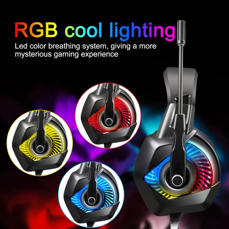 Casque Gaming ONIKUMA K6 avec Micro, Bass et Lumières RVB