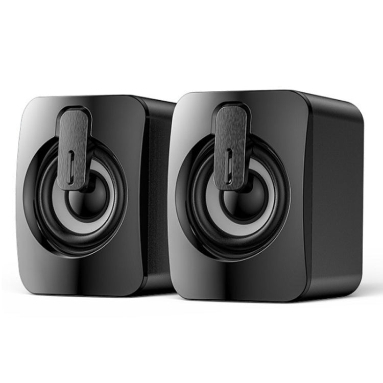 Mini haut-parleur USB 2.0 pour PC et gaming - Non lumineux