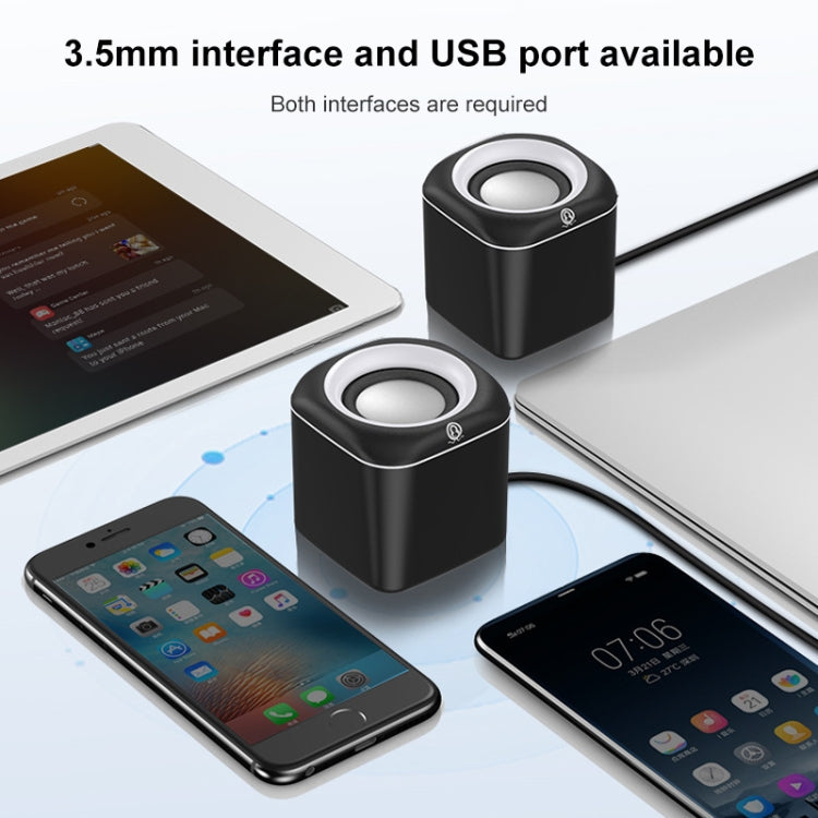 A1 Wired USB Speaker for PC - Quality Sound