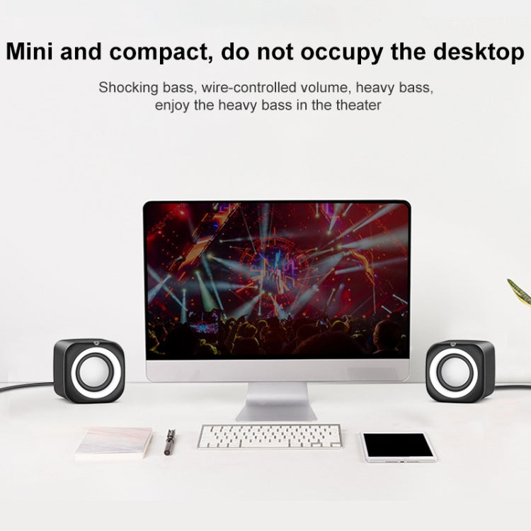 A1 Wired USB Speaker for PC - Quality Sound