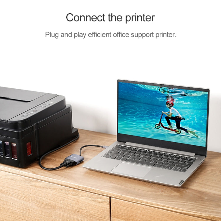 Gaming Accessory: USB-C to HDMI and VGA Converter