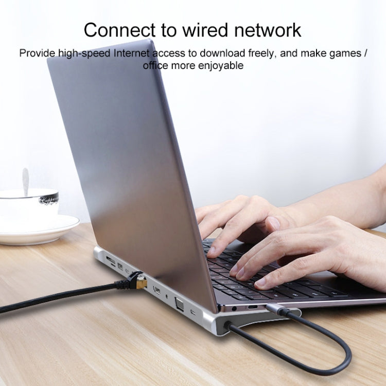 Adaptateur HUB 11 en 1 pour Gaming PC - Connectivité