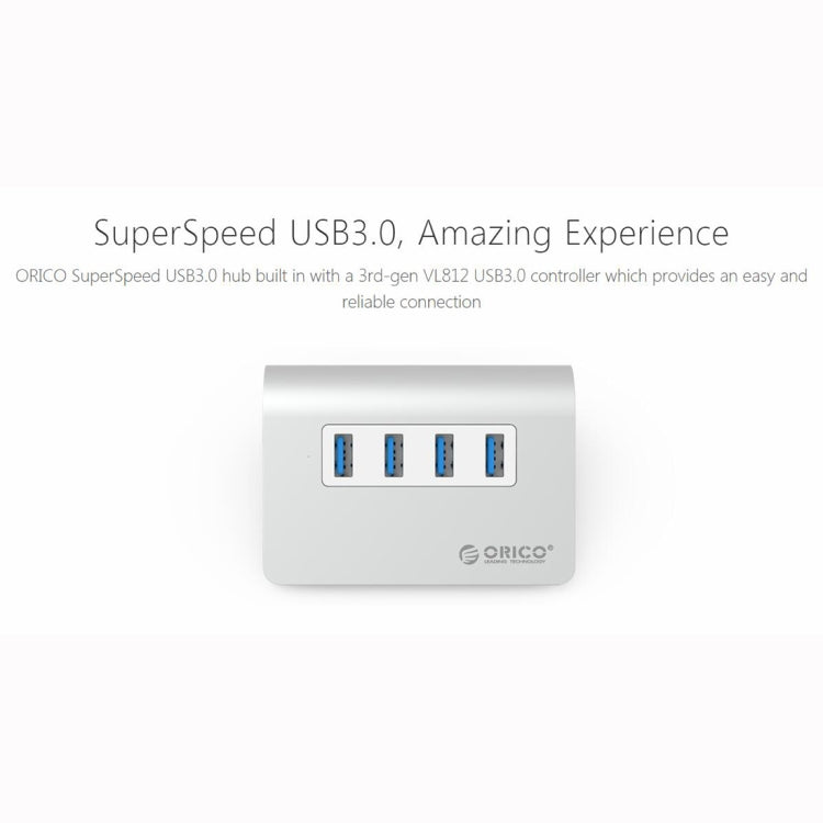 HUB USB 3.0 ORICO M3H4-V1 4 ports pour PC Gaming