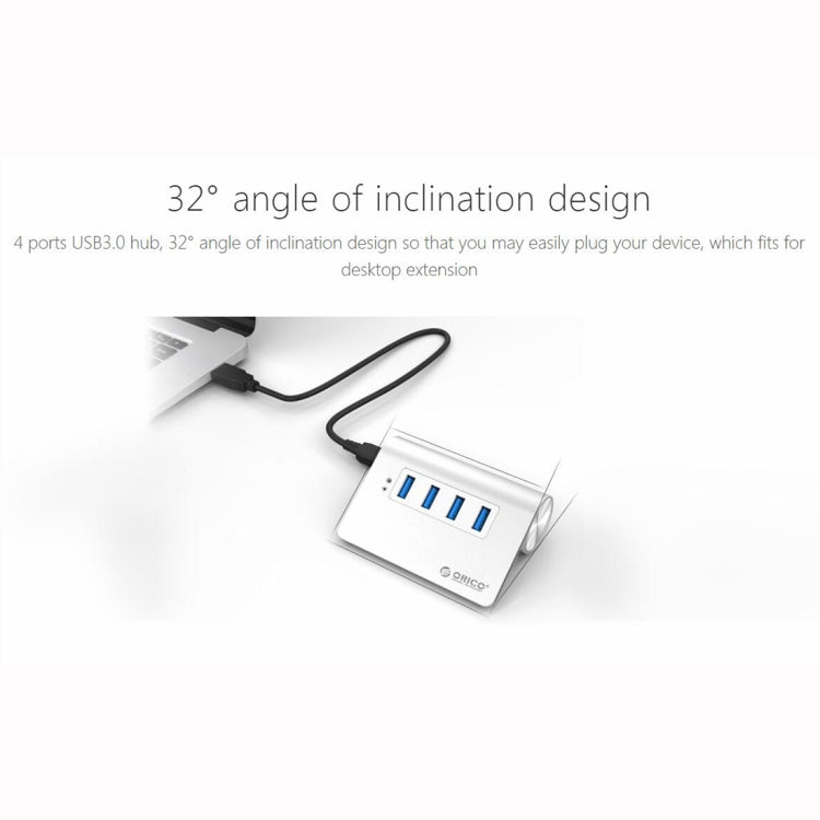 HUB USB 3.0 ORICO M3H4-V1 4 ports pour PC Gaming