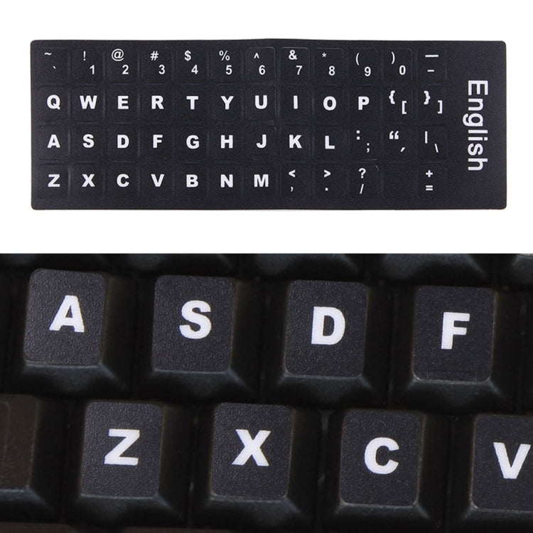 Film de protection pour clavier PC - Autocollants anglais