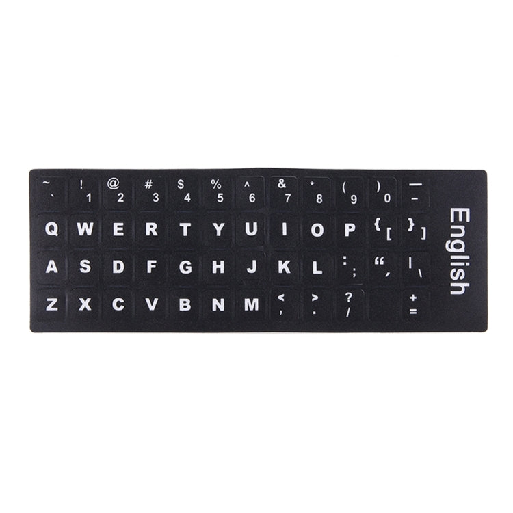 Film de protection pour clavier PC - Autocollants anglais