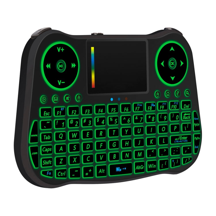 Mini clavier sans fil QWERTY rétroéclairé pour PC et TV