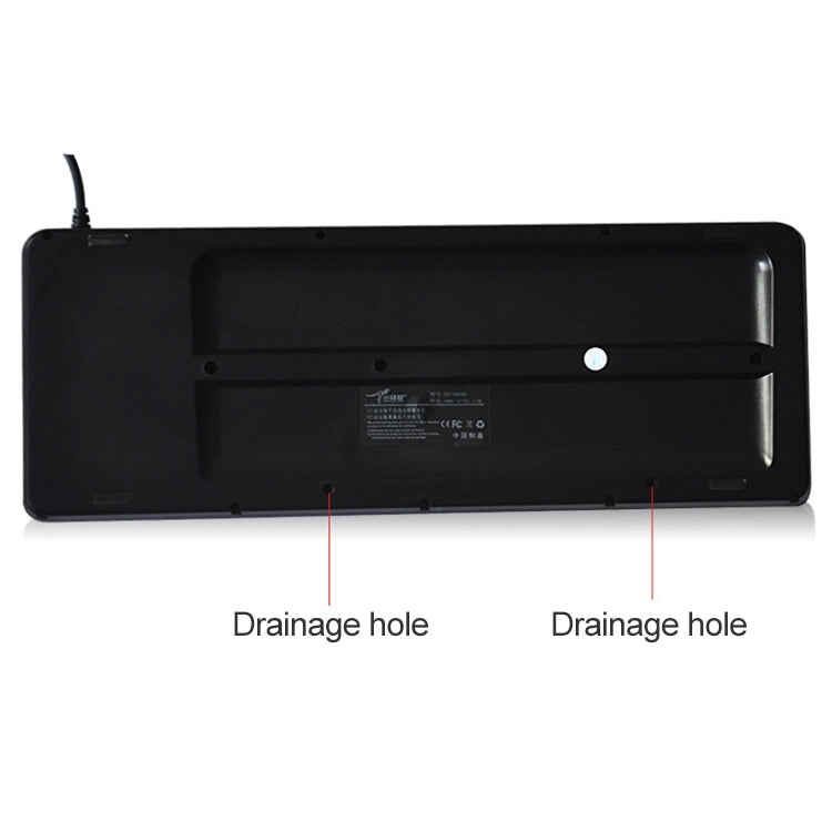 Accessoire Gaming : Clavier Tactile Étanche DS-8800 USB 1,5m