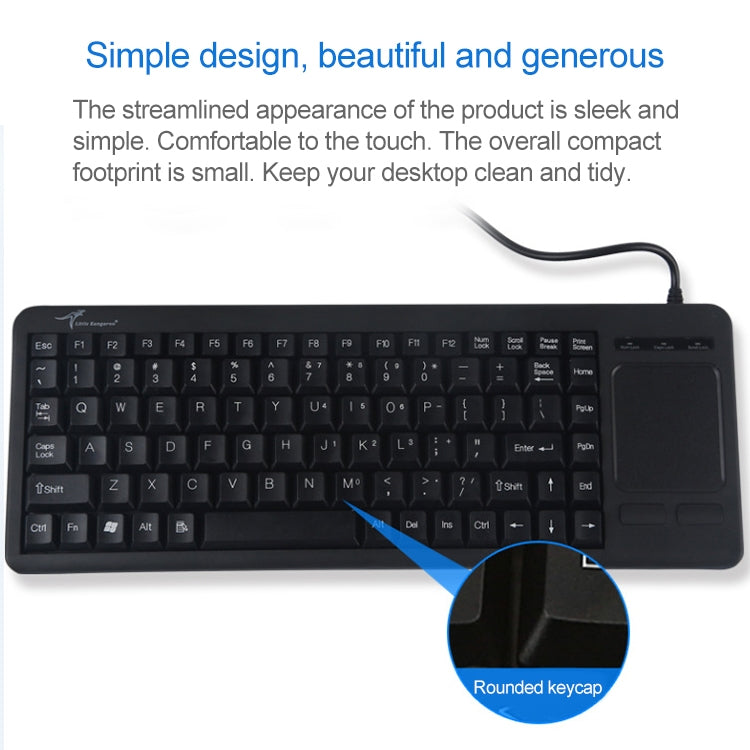 Clavier Gaming DS-8800 PS/2 Étanche avec Gravure Laser