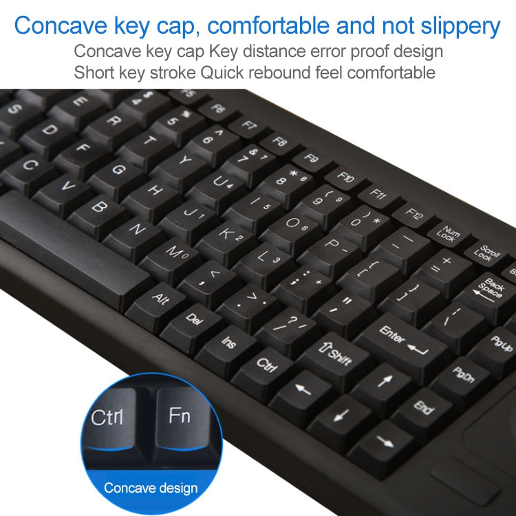 Clavier Gaming DS-8800 PS/2 Étanche avec Gravure Laser