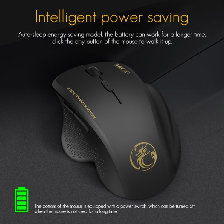 Souris Gaming Sans Fil iMICE G6 : Précision et Confort