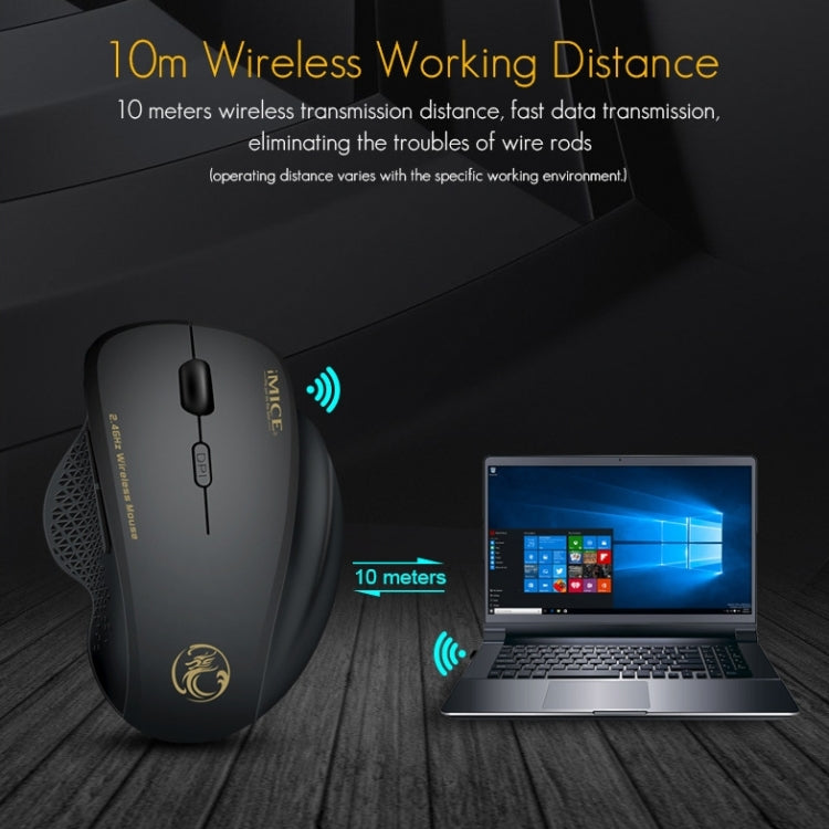 Souris Gaming Sans Fil iMICE G6 : Précision et Confort