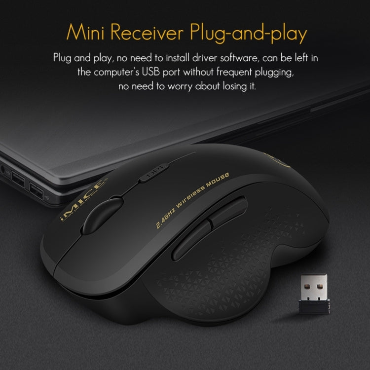 Souris Gaming Sans Fil iMICE G6 : Précision et Confort