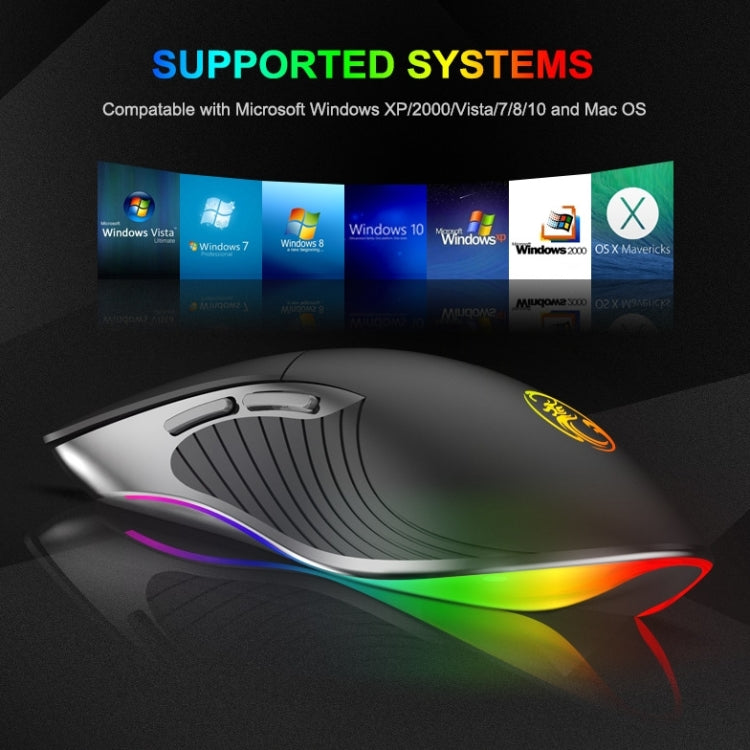 iMICE X6 6-Button RGB Wired Gaming Mouse