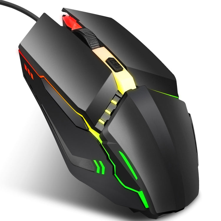 HXSJ S200 USB 1600 dpi Gaming Mouse - Wired, 4 Keys